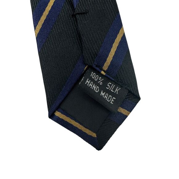 NFL Los Angeles Rams Blue and Gold Striped 100% Silk Necktie NWT - Picture 3 of 5